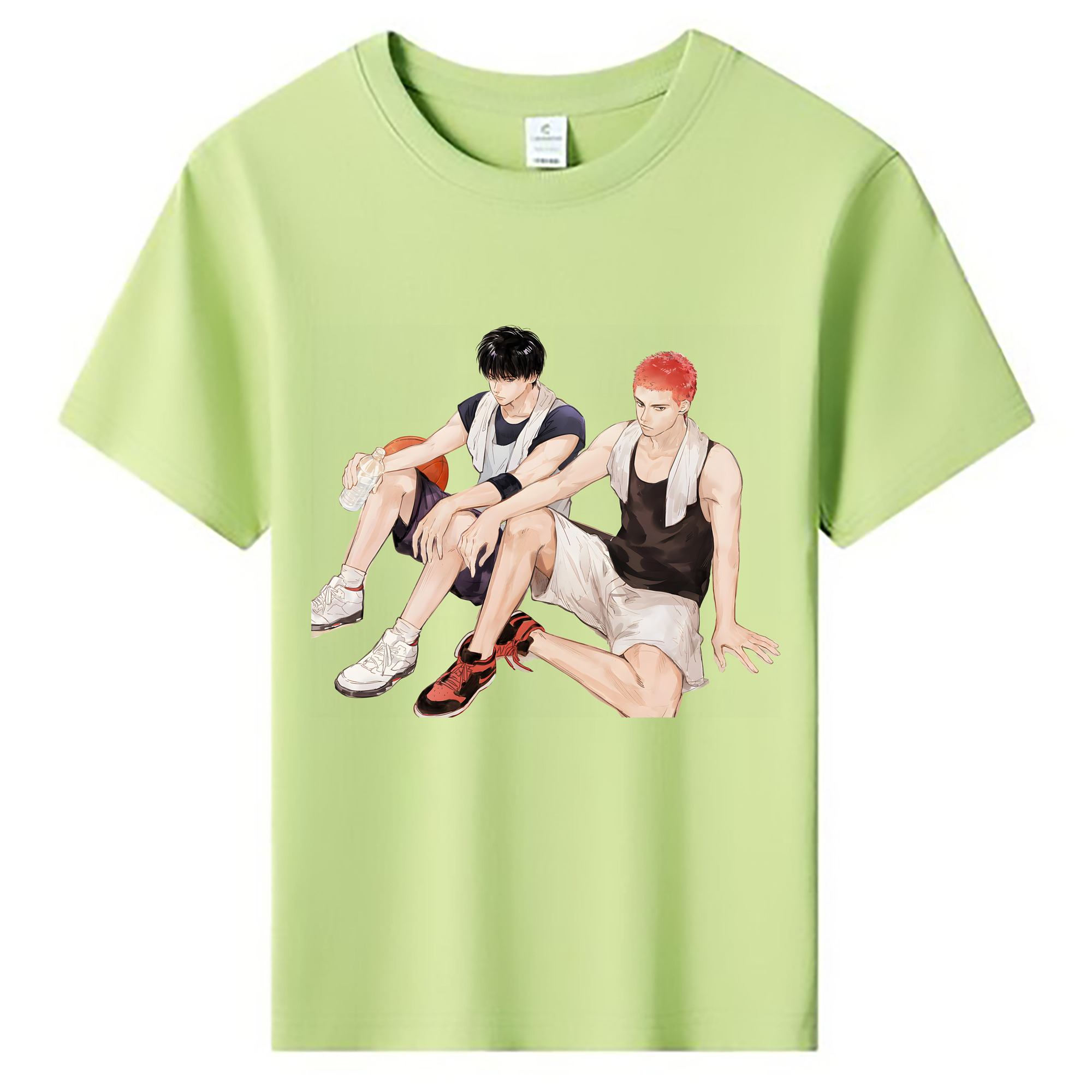 （画像用） SLAM DUNK／スラムダンク 綿100％キッズTシャツ（フロントプリント）